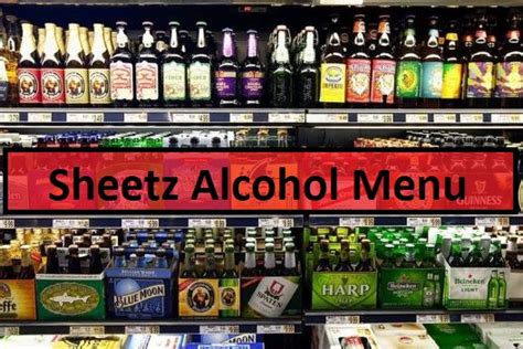 Sheetz alcohol. Things To Know About Sheetz alcohol. 